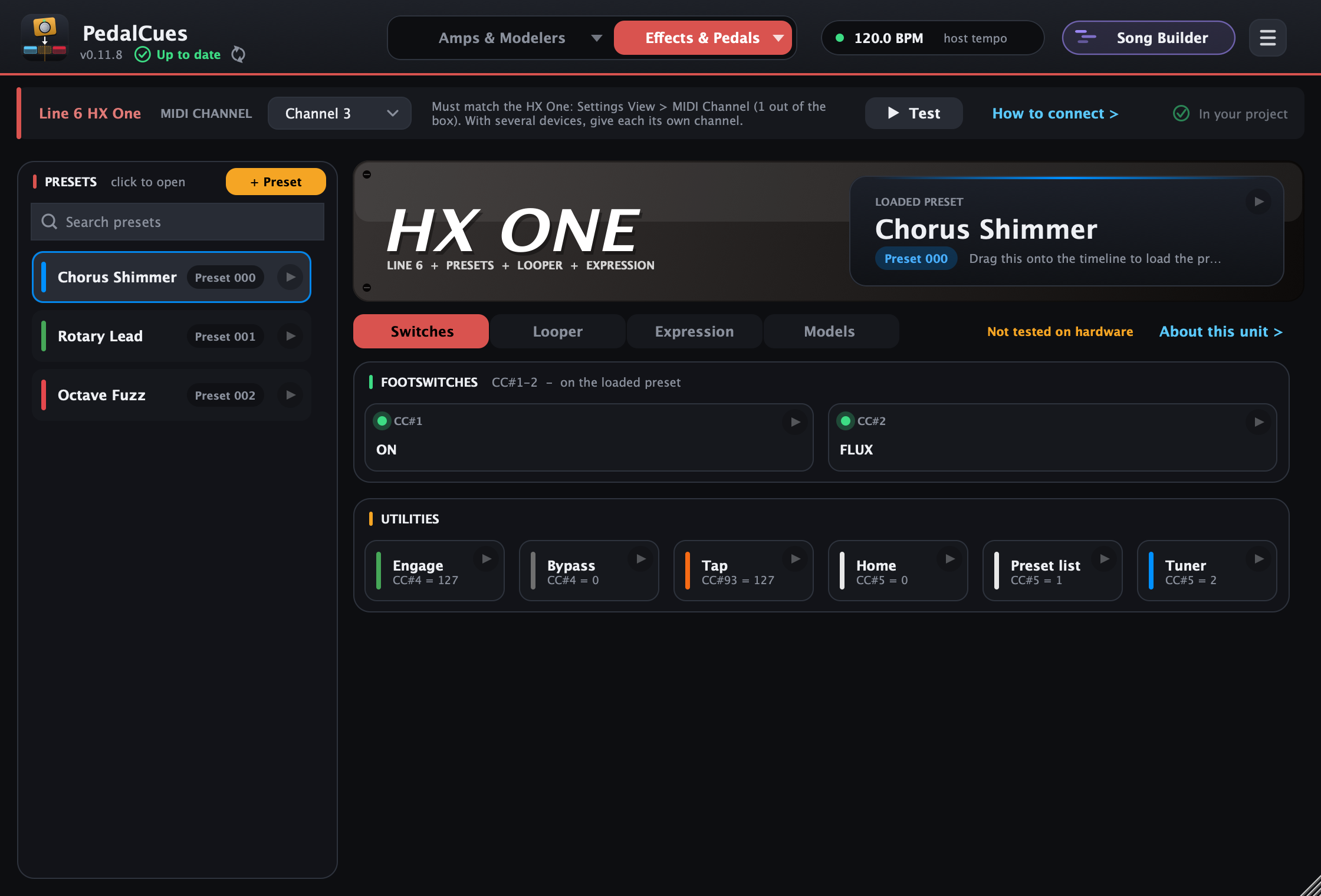 HX One page